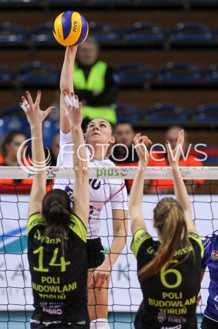  16.12.2017 RZESZOW <br />SIATKOWKA LIGA SIATKOWKI KOBIET LSK 2017/2018 WOMEN VOLLEYBALL POLAND POLISH LEAGUE <br />MECZ DEVELOPRES SKYRES RZESZOW - POLI BUDOWLANI TORUN<br />N/Z ADELA HELIC <br /> 