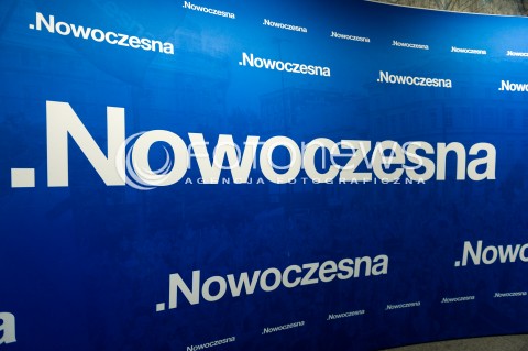  16.12.2017 WARSZAWA<br />RADA KRAJOWA NOWOCZESNEJ W WARSZAWIE<br />N/Z NAPIS NOWOCZESNA<br /> 