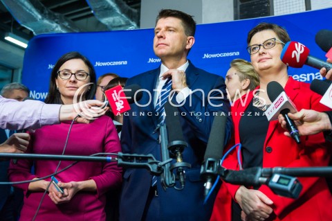  16.12.2017 WARSZAWA<br />RADA KRAJOWA NOWOCZESNEJ W WARSZAWIE<br />N/Z KAMILA GASIUK PIHOWICZ RYSZARD PETRU KATARZYNA LUBNAUER<br /> 