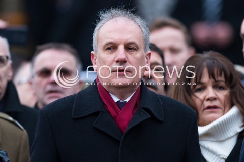  16.12.2017 GDYNIA<br />PANSTWOWY POGRZEB TRZECH KOMANDOROW OFIAR ZBRODNI KOMUNISTYCZNEJ Z UDZIALEM PREZYDENTA ANDRZEJA DUDY<br />N/Z DARIUSZ DRELICH<br /> 