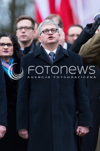  16.12.2017 GDYNIA<br />PANSTWOWY POGRZEB TRZECH KOMANDOROW OFIAR ZBRODNI KOMUNISTYCZNEJ Z UDZIALEM PREZYDENTA ANDRZEJA DUDY<br />N/Z PAWEL SOLOCH<br /> 