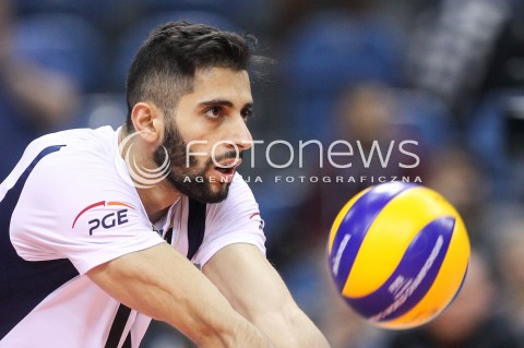  17.12.2017 KRAKOW ( TAURON ARENA ) SIATKOWKA MEZCZYZN <br />KLUBOWE MISTRZOSTWA SWIATA 2017<br />Mens Club Volleyball Championship Poland 2017<br />MECZ O 3. MIEJSCE ( 3rd Place Match ) <br />MECZ PGE SKRA BELCHATOW - SADA CRUZEIRO <br />N/Z MILAD EBADIPOUR SYLWETKA <br /> 