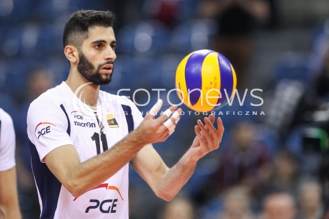  17.12.2017 KRAKOW ( TAURON ARENA ) SIATKOWKA MEZCZYZN <br />KLUBOWE MISTRZOSTWA SWIATA 2017<br />Mens Club Volleyball Championship Poland 2017<br />MECZ O 3. MIEJSCE ( 3rd Place Match ) <br />MECZ PGE SKRA BELCHATOW - SADA CRUZEIRO <br />N/Z MILAD EBADIPOUR SYLWETKA <br /> 