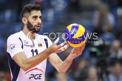  17.12.2017 KRAKOW ( TAURON ARENA ) SIATKOWKA MEZCZYZN <br />KLUBOWE MISTRZOSTWA SWIATA 2017<br />Mens Club Volleyball Championship Poland 2017<br />MECZ O 3. MIEJSCE ( 3rd Place Match ) <br />MECZ PGE SKRA BELCHATOW - SADA CRUZEIRO <br />N/Z MILAD EBADIPOUR SYLWETKA <br /> 