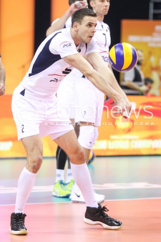  17.12.2017 KRAKOW ( TAURON ARENA ) SIATKOWKA MEZCZYZN <br />KLUBOWE MISTRZOSTWA SWIATA 2017<br />Mens Club Volleyball Championship Poland 2017<br />MECZ O 3. MIEJSCE ( 3rd Place Match ) <br />MECZ PGE SKRA BELCHATOW - SADA CRUZEIRO <br />N/Z MARIUSZ WLAZLY SYLWETKA <br /> 