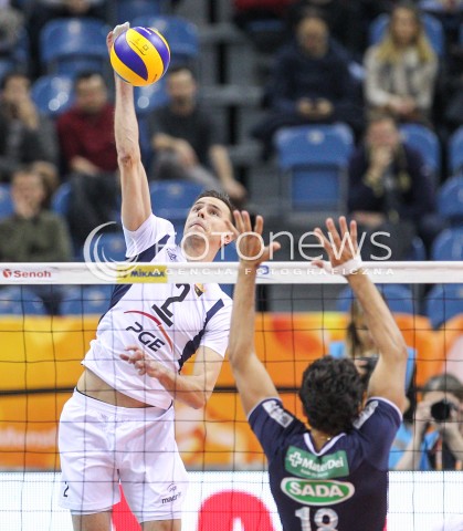  17.12.2017 KRAKOW ( TAURON ARENA ) SIATKOWKA MEZCZYZN <br />KLUBOWE MISTRZOSTWA SWIATA 2017<br />Mens Club Volleyball Championship Poland 2017<br />MECZ O 3. MIEJSCE ( 3rd Place Match ) <br />MECZ PGE SKRA BELCHATOW - SADA CRUZEIRO <br />N/Z MARIUSZ WLAZLY <br /> 