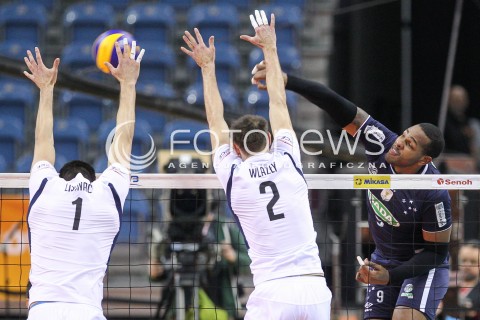  17.12.2017 KRAKOW ( TAURON ARENA ) SIATKOWKA MEZCZYZN <br />KLUBOWE MISTRZOSTWA SWIATA 2017<br />Mens Club Volleyball Championship Poland 2017<br />MECZ O 3. MIEJSCE ( 3rd Place Match ) <br />MECZ PGE SKRA BELCHATOW - SADA CRUZEIRO <br />N/Z YOANDRY LEAL HIDALGO <br /> 