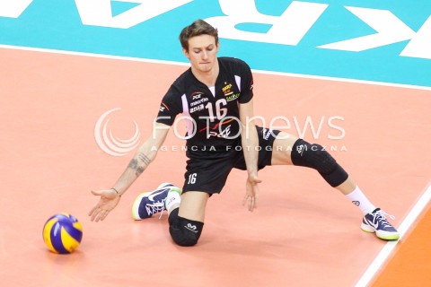  17.12.2017 KRAKOW ( TAURON ARENA ) SIATKOWKA MEZCZYZN <br />KLUBOWE MISTRZOSTWA SWIATA 2017<br />Mens Club Volleyball Championship Poland 2017<br />MECZ O 3. MIEJSCE ( 3rd Place Match ) <br />MECZ PGE SKRA BELCHATOW - SADA CRUZEIRO <br />N/Z KACPER PIECHOCKI SYLWETKA <br /> 