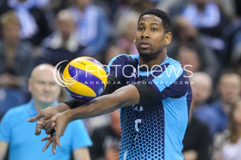  17.12.2017 KRAKOW ( TAURON ARENA ) SIATKOWKA MEZCZYZN <br />KLUBOWE MISTRZOSTWA SWIATA 2017<br />Mens Club Volleyball Championship Poland 2017<br />MECZ FINALOWY ( Final Match ) <br />MECZ ZENIT KAZAN - CUCINE LUBE CIVITANOVA <br />N/Z WILFREDO LEON VENERO SYLWETKA <br /> 