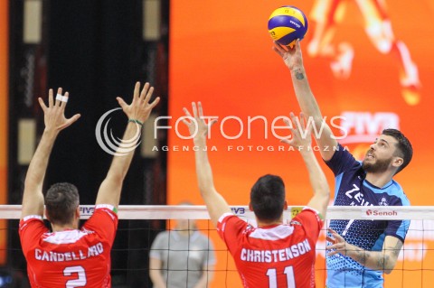  17.12.2017 KRAKOW ( TAURON ARENA ) SIATKOWKA MEZCZYZN <br />KLUBOWE MISTRZOSTWA SWIATA 2017<br />Mens Club Volleyball Championship Poland 2017<br />MECZ FINALOWY ( Final Match ) <br />MECZ ZENIT KAZAN - CUCINE LUBE CIVITANOVA <br />N/Z MATTHEW ANDERSON <br /> 