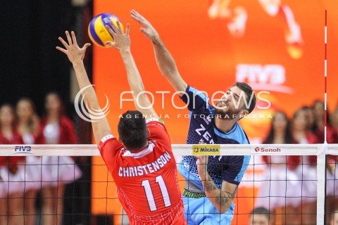 17.12.2017 KRAKOW ( TAURON ARENA ) SIATKOWKA MEZCZYZN <br />KLUBOWE MISTRZOSTWA SWIATA 2017<br />Mens Club Volleyball Championship Poland 2017<br />MECZ FINALOWY ( Final Match ) <br />MECZ ZENIT KAZAN - CUCINE LUBE CIVITANOVA <br />N/Z MATTHEW ANDERSON <br /> 
