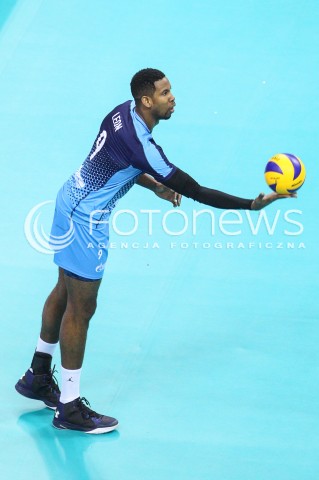  17.12.2017 KRAKOW ( TAURON ARENA ) SIATKOWKA MEZCZYZN <br />KLUBOWE MISTRZOSTWA SWIATA 2017<br />Mens Club Volleyball Championship Poland 2017<br />MECZ FINALOWY ( Final Match ) <br />MECZ ZENIT KAZAN - CUCINE LUBE CIVITANOVA <br />N/Z WILFREDO LEON VENERO SYLWETKA ZAGRYWKA <br /> 