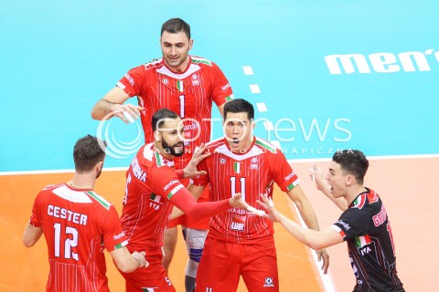  17.12.2017 KRAKOW ( TAURON ARENA ) SIATKOWKA MEZCZYZN <br />KLUBOWE MISTRZOSTWA SWIATA 2017<br />Mens Club Volleyball Championship Poland 2017<br />MECZ FINALOWY ( Final Match ) <br />MECZ ZENIT KAZAN - CUCINE LUBE CIVITANOVA <br />N/Z CWETAN SOKOLOW MICAH CHRISTENSON OSMANY JUANTORENA JENIA GREBENNIKOV RADOSC EMOCJE <br /> 
