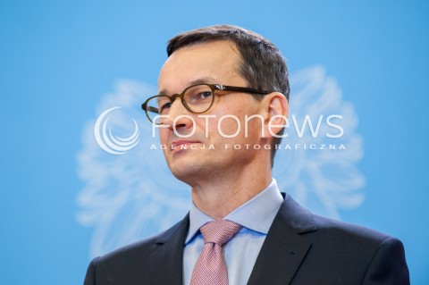  18.12.2017 WARSZAWA<br />BRIEFING PRASOWY PREZESA RADY MINISTROW W SPRAWIE ZMIAN PERSONALNYCH W RADZIE MINISTROW<br />N/Z MATEUSZ MORAWIECKI<br /> 