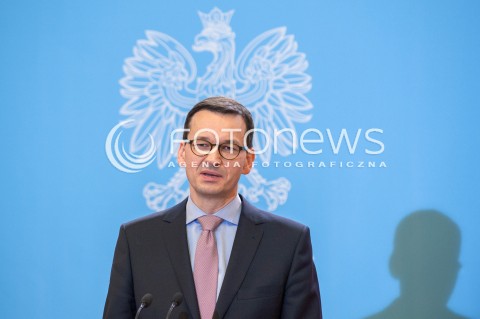  18.12.2017 WARSZAWA<br />BRIEFING PRASOWY PREZESA RADY MINISTROW W SPRAWIE ZMIAN PERSONALNYCH W RADZIE MINISTROW<br />N/Z MATEUSZ MORAWIECKI<br /> 
