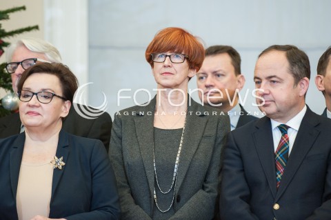  19.12.2017 WARSZAWA <br />BETLEJEMSKIE SWIATLO POKOJU W KPRM<br />N/Z ANNA ZALEWSKA ELZBIETA RAFALSKA<br /> 