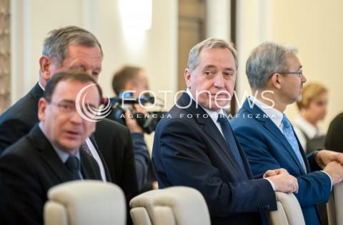  19.12.2017 WARSZAWA<br />POSIEDZENIE RADY MINISTROW<br />N/Z HENRYK KOWALCZYK<br /> 