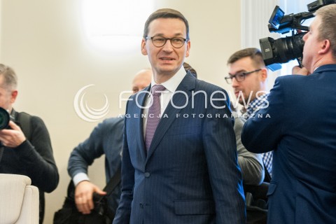  19.12.2017 WARSZAWA<br />POSIEDZENIE RADY MINISTROW<br />N/Z MATEUSZ MORAWIECKI<br /> 