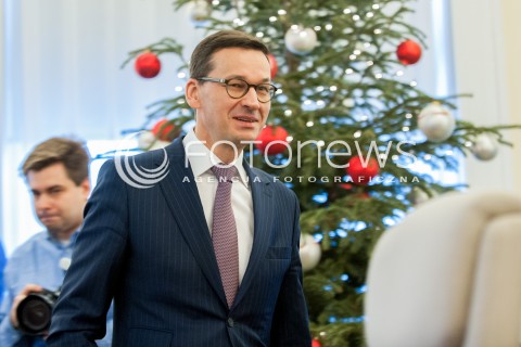  19.12.2017 WARSZAWA<br />POSIEDZENIE RADY MINISTROW<br />N/Z MATEUSZ MORAWIECKI<br /> 