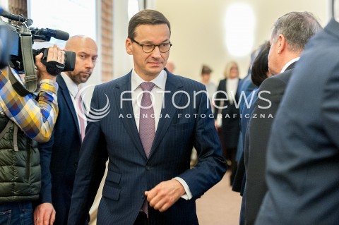  19.12.2017 WARSZAWA<br />POSIEDZENIE RADY MINISTROW<br />N/Z MATEUSZ MORAWIECKI<br /> 