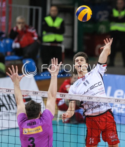  19.12.2017 RZESZOW POLAND<br />SIATKOWKA PUCHAR CEV <br />MEN VOLLEYBALL CEV CUP <br />MATCH ASSECO RESOVIA - PERUNGAN POJAT ROVANIEMI <br />N/Z ALEKSANDER SLIWKA <br /> 