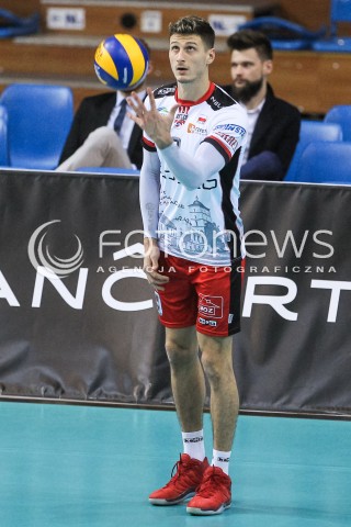  19.12.2017 RZESZOW POLAND<br />SIATKOWKA PUCHAR CEV <br />MEN VOLLEYBALL CEV CUP <br />MATCH ASSECO RESOVIA - PERUNGAN POJAT ROVANIEMI <br />N/Z THIBAULT ROSSARD SYLWETKA <br /> 