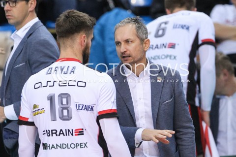  19.12.2017 RZESZOW POLAND<br />SIATKOWKA PUCHAR CEV <br />MEN VOLLEYBALL CEV CUP <br />MATCH ASSECO RESOVIA - PERUNGAN POJAT ROVANIEMI <br />N/Z ANDRZEJ KOWAL - I TRENER ( HEAD COACH ) DAWID DRYJA <br /> 