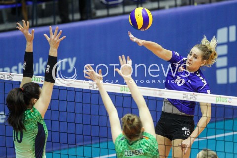  20.12.2017 KRAKOW <br />SIATKOWKA LIGA SIATKOWKI KOBIET LSK 2017/2018 WOMEN VOLLEYBALL POLAND POLISH LEAGUE <br />MECZ TREFL PROXIMA KRAKOW - DEVELOPRES SKYRES RZESZOW <br />N/Z ADELA HELIC <br /> 