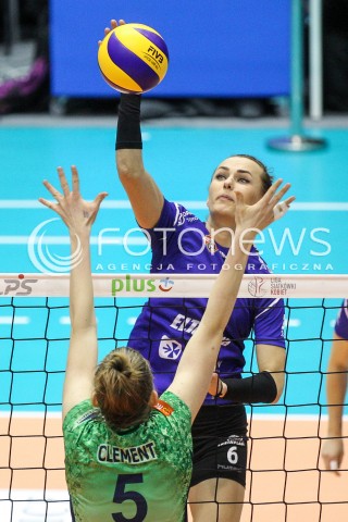  20.12.2017 KRAKOW <br />SIATKOWKA LIGA SIATKOWKI KOBIET LSK 2017/2018 WOMEN VOLLEYBALL POLAND POLISH LEAGUE <br />MECZ TREFL PROXIMA KRAKOW - DEVELOPRES SKYRES RZESZOW <br />N/Z KATARZYNA ZABINSKA <br /> 