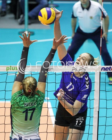  20.12.2017 KRAKOW <br />SIATKOWKA LIGA SIATKOWKI KOBIET LSK 2017/2018 WOMEN VOLLEYBALL POLAND POLISH LEAGUE <br />MECZ TREFL PROXIMA KRAKOW - DEVELOPRES SKYRES RZESZOW <br />N/Z JULIIA ANDRUSZKO <br /> 