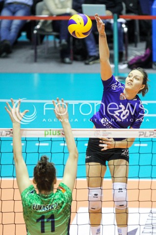  20.12.2017 KRAKOW <br />SIATKOWKA LIGA SIATKOWKI KOBIET LSK 2017/2018 WOMEN VOLLEYBALL POLAND POLISH LEAGUE <br />MECZ TREFL PROXIMA KRAKOW - DEVELOPRES SKYRES RZESZOW <br />N/Z JELENA BLAGOJEVIC <br /> 
