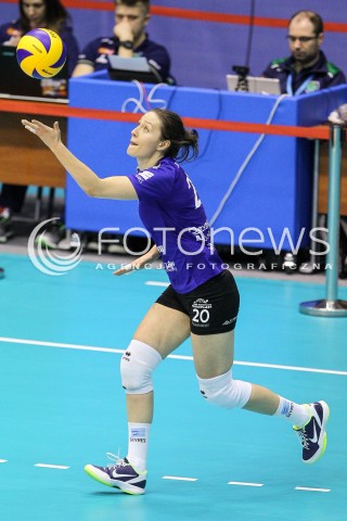  20.12.2017 KRAKOW <br />SIATKOWKA LIGA SIATKOWKI KOBIET LSK 2017/2018 WOMEN VOLLEYBALL POLAND POLISH LEAGUE <br />MECZ TREFL PROXIMA KRAKOW - DEVELOPRES SKYRES RZESZOW <br />N/Z JELENA BLAGOJEVIC SYLWETKA <br /> 