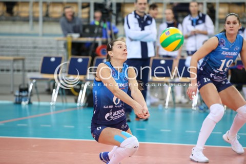  21.12.2017 LODZ SIATKOWKA LIGA MISTRZYN SEZON 2017/2018<br />
GROT BUDOWLANI LODZ - DINAMO MOSKWA<br />
N/Z YANA SHCHERBAN<br />
 