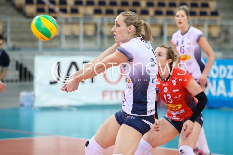  21.12.2017 LODZ SIATKOWKA LIGA MISTRZYN SEZON 2017/2018<br />
GROT BUDOWLANI LODZ - DINAMO MOSKWA<br />
N/Z HANA CUTURA<br />
 