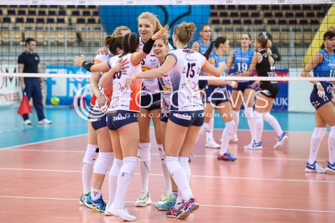  21.12.2017 LODZ SIATKOWKA LIGA MISTRZYN SEZON 2017/2018<br />
GROT BUDOWLANI LODZ - DINAMO MOSKWA<br />
N/Z RADOSC EMOCJE WYGRANA<br />
 