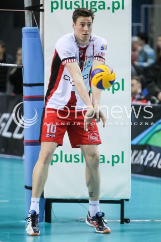  23.12.2017 RZESZOW <br />SIATKOWKA PLUS LIGA 2017/2018 MEN VOLLEYBALL POLAND POLISH PLUSLIGA LEAGUE SEASON 2017/2018 <br />MECZ ASSECO RESOVIA RZESZOW - MKS BEDZIN <br />N/Z JOCHEN SCHOPS SYLWETKA <br /> 