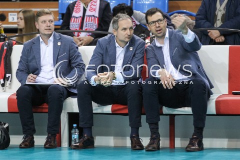  23.12.2017 RZESZOW <br />SIATKOWKA PLUS LIGA 2017/2018 MEN VOLLEYBALL POLAND POLISH PLUSLIGA LEAGUE SEASON 2017/2018 <br />MECZ ASSECO RESOVIA RZESZOW - MKS BEDZIN <br />N/Z ANDRZEJ KOWAL - I TRENER ( HEAD COACH ) MARCIN OGONOWSKI LUCIO ORO - ASYSTENT TRENERA II TRENER<br /> 