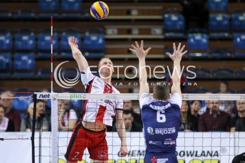  23.12.2017 RZESZOW <br />SIATKOWKA PLUS LIGA 2017/2018 MEN VOLLEYBALL POLAND POLISH PLUSLIGA LEAGUE SEASON 2017/2018 <br />MECZ ASSECO RESOVIA RZESZOW - MKS BEDZIN <br />N/Z JAKUB JAROSZ <br /> 