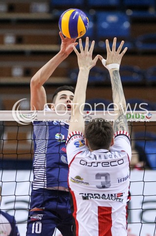  23.12.2017 RZESZOW <br />SIATKOWKA PLUS LIGA 2017/2018 MEN VOLLEYBALL POLAND POLISH PLUSLIGA LEAGUE SEASON 2017/2018 <br />MECZ ASSECO RESOVIA RZESZOW - MKS BEDZIN <br />N/Z BARTLOMIEJ GRZECHNIK <br /> 