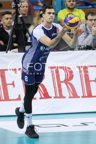  23.12.2017 RZESZOW <br />SIATKOWKA PLUS LIGA 2017/2018 MEN VOLLEYBALL POLAND POLISH PLUSLIGA LEAGUE SEASON 2017/2018 <br />MECZ ASSECO RESOVIA RZESZOW - MKS BEDZIN <br />N/Z JONAH SEIF SYLWETKA <br /> 