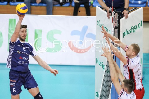  23.12.2017 RZESZOW <br />SIATKOWKA PLUS LIGA 2017/2018 MEN VOLLEYBALL POLAND POLISH PLUSLIGA LEAGUE SEASON 2017/2018 <br />MECZ ASSECO RESOVIA RZESZOW - MKS BEDZIN <br />N/Z JAN KLOBUCAR JAKUB JAROSZ <br /> 