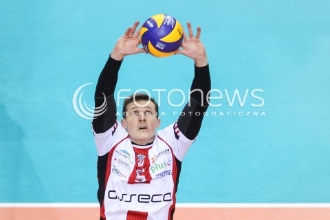  23.12.2017 RZESZOW <br />SIATKOWKA PLUS LIGA 2017/2018 MEN VOLLEYBALL POLAND POLISH PLUSLIGA LEAGUE SEASON 2017/2018 <br />MECZ ASSECO RESOVIA RZESZOW - MKS BEDZIN <br />N/Z LUKAS TICHACEK SYLWETKA <br /> 