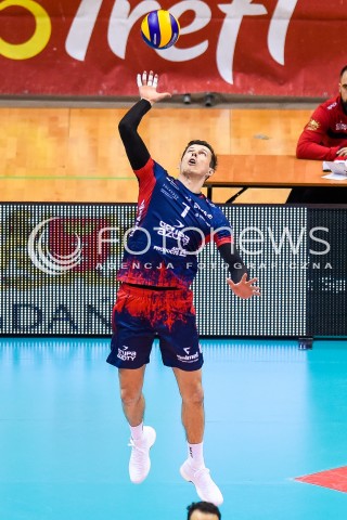  23.12.2017 GDANSK<br />SIATKOWKA - PLUS LIGA SEZON 2017/2018<br />MECZ TREFL GDANSK - ZAKSA KEDZIERZYN KOZLE<br />N/Z RAFAL BUSZEK<br /> 