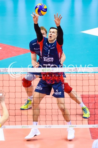  23.12.2017 GDANSK<br />SIATKOWKA - PLUS LIGA SEZON 2017/2018<br />MECZ TREFL GDANSK - ZAKSA KEDZIERZYN KOZLE<br />N/Z RAFAL BUSZEK<br /> 