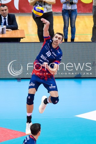  23.12.2017 GDANSK<br />SIATKOWKA - PLUS LIGA SEZON 2017/2018<br />MECZ TREFL GDANSK - ZAKSA KEDZIERZYN KOZLE<br />N/Z MATEUSZ BIENIEK<br /> 