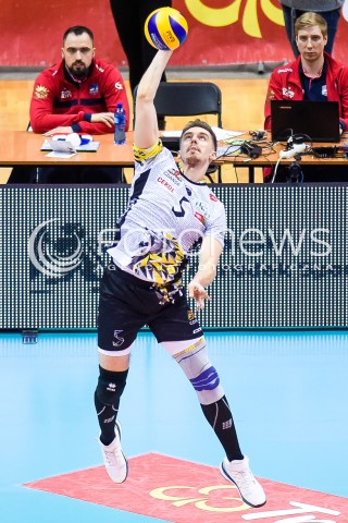  23.12.2017 GDANSK<br />SIATKOWKA - PLUS LIGA SEZON 2017/2018<br />MECZ TREFL GDANSK - ZAKSA KEDZIERZYN KOZLE<br />N/Z WOJCIECH FERENS<br /> 
