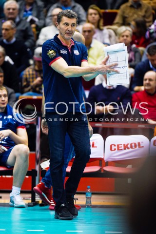  23.12.2017 GDANSK<br />SIATKOWKA - PLUS LIGA SEZON 2017/2018<br />MECZ TREFL GDANSK - ZAKSA KEDZIERZYN KOZLE<br />N/Z ANDREA GARDINI<br /> 