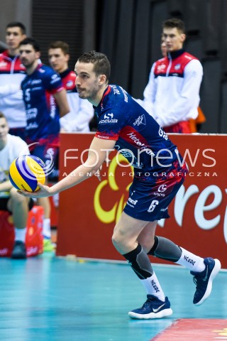  23.12.2017 GDANSK<br />SIATKOWKA - PLUS LIGA SEZON 2017/2018<br />MECZ TREFL GDANSK - ZAKSA KEDZIERZYN KOZLE<br />N/Z BENJAMIN TONIUTTI<br /> 