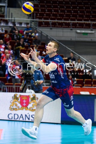  23.12.2017 GDANSK<br />SIATKOWKA - PLUS LIGA SEZON 2017/2018<br />MECZ TREFL GDANSK - ZAKSA KEDZIERZYN KOZLE<br />N/Z LUKASZ WISNIEWSKI<br /> 