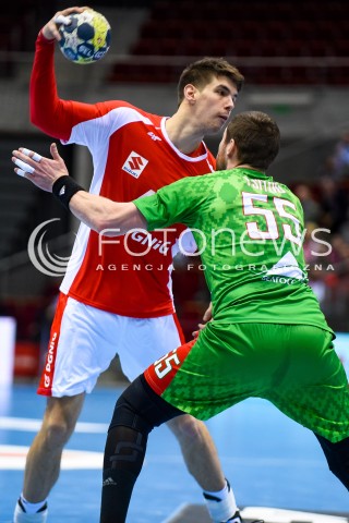  29.12.2017 GDANSK<br />PILKA RECZNA - TURNIEJ MIEDZYNARODOWY 4 NATIONS CUP<br />MECZ POLSKA - BIALORUS<br />N/Z PIOTR CHRAPKOWSKI <br /> 